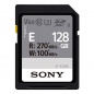 Карта памяти SDXC Sony SF-E 128Gb, UHS-II, V60, C10, U3 (SF-E128A/T ET4) R270MB/S, W100MB/S