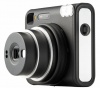Моментальный фотоаппарат Fujifilm Instax SQUARE SQ40 Classic Black + кожаный ремешок для камеры + две литиевые батареи (CR2)