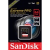 Карта памяти SDXC SanDisk Extreme Pro 64GB UHS-I Card C10, U3, V30 (SDSDXXY-064G-GN4IN)  R170/W90