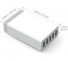 Зарядное устройство USB CHARGER XBX09 (для iPhone, Samsung, HTC) 5 портов