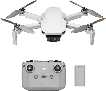 Дрон DJI Mini 4K с пультом дистанционного управления DJI RC-N1C Two-Battery Combo