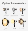 Профессиональный источник постоянного света JINBEI EF-60Bi LED Light (2700-6500К, при 5500К: 35000 Lux (0.5м) с рефлектором, Ra>95) Grey Рефлектор в комплекте + Zoom Canister + Батарея + Сумка для транспортировки