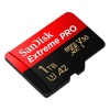 Карта памяти SDXC SanDisk Extreme Pro microSDXC™ 1TB UHS-I, U3, A2, V30, 4K + SD Adapter (SDSQXCZ-1TB-GN6MA)  R170/W90
