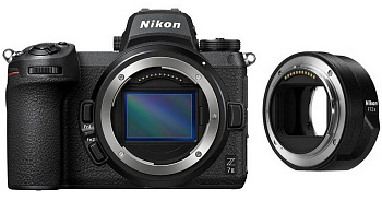 Цифровой фотоаппарат Nikon Z7 II Body + FTZ II Adapter (Multi-language, Russian)