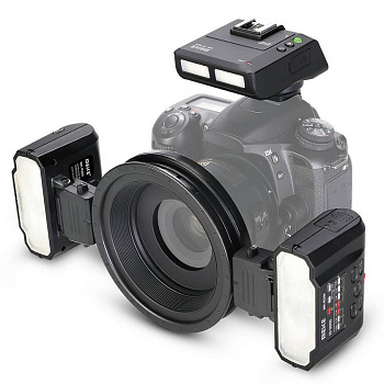 Макровспышка Meike MK-MT24II 2.4G Wireless Macro Twin Lite Flash TTL for Nikon