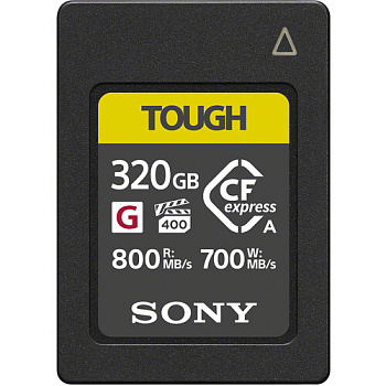 Карта памяти Sony CFexpress Type А TOUGH CEA-G 320GB (Sony CEA-G320T) R800MB/S, W700MB/S