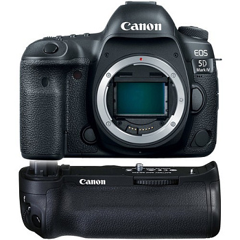 Цифровой фотоаппарат Canon EOS 5D Mark IV Body + Батарейный блок BG-E20