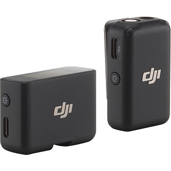 Беспроводной микрофон петличка DJI Mic (приемник RX + передатчик TX) для ПК, iPhone, Andriod устройств, смартфонов, DLSR камер, записи видеоблогов, прямых трансляций