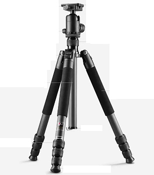 Карбоновый штатив/видеомонопод Weifeng WF-C6630A + голова (для DSLR, беззеркальных камер и видеокамер)