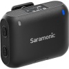 Профессиональный комплект беспроводных микрофонов петличек Saramonic Blink500 B2+ (1 приемник RX + 2 передатчика TX + переносной кейс-зарядка) для фотокамер, смартфонов, компьютеров и других совместимых устройств