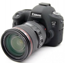 Чехол резиновый для Canon EOS 6D (черный)