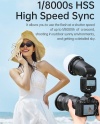 Вспышка универсальная JINBEI HD1 TTL HSS Speedlite Multibrand Hotshoe (для камер Canon, Nikon, Fujifilm, Olympus, Panasonic), а также Sony с отдельно приобретаемым адаптером