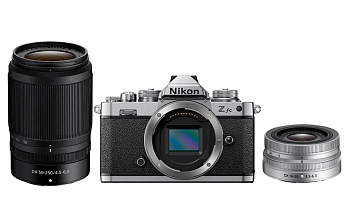 Цифровой фотоаппарат Nikon Z fc kit2 (Nikkor Z DX 16-50mm f/3.5-6.3 VR + Nikkor DX 50-250mm f/4.5-6.3 VR) Silver