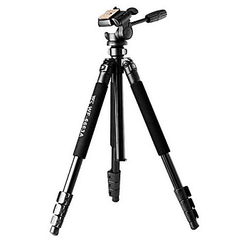 Штатив Weifeng WF-6663A + 3-x осевая голова