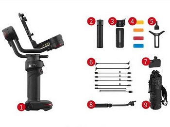 Электронный стедикам Zhiyun WEEBILL 3 Combo для DSLR и беззеркальных камер