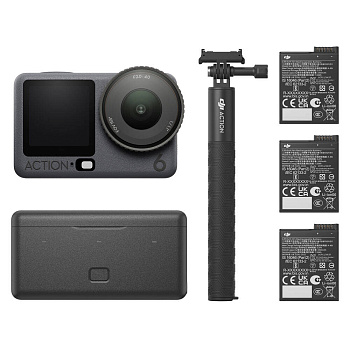 Экшн-камера DJI Osmo Action 6 Adventure Combo