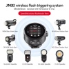 Универсальный радиопередатчик для студийных вспышек Jinbei TR-Q8 Universal HotShoe Transmitter TTL / HSS (подходит для камер Canon, Nikon, Panasonic, Olympus и Fujifilm), а также Sony с отдельно приобретаемым адаптером