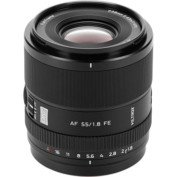 Объектив Viltrox AF 55mm f/1.8 EVO (для камер Sony E)