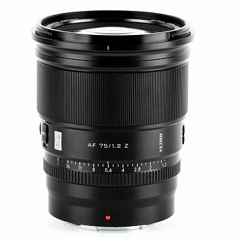 Объектив Viltrox AF 75mm f/1.2 AF Pro (для камер Nikon Z)