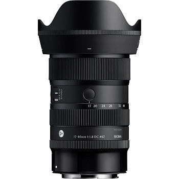 Объектив Sigma 17-40mm f/1.8 DC Art for Canon RF