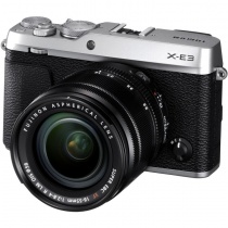 Цифровой фотоаппарат Fujifilm X-E3 kit (18-55mm f/2.8-4 R LM OIS) Silver