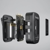 Профессиональный комплект беспроводных микрофонов петличек Saramonic Blink500 Pro B2 (1 приемник RX + 2 передатчика TX + переносной кейс-зарядка) для фотокамер, смартфонов, компьютеров и других совместимых устройств