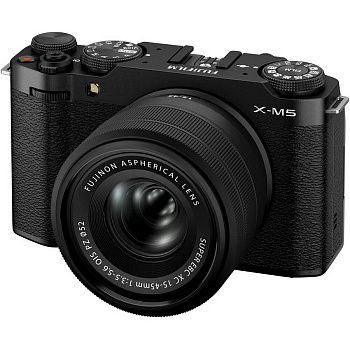 Цифровой фотоаппарат Fujifilm X-M5 kit (XC 15-45mm f/3.5-5.6 OIS PZ) Black