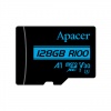 Карта памяти Micro SDXC 128Gb Apacer, Class 10 UHS-I U3 + SD адаптер (AP128GMCSX10U7-R)