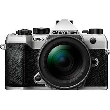 Цифровой фотоаппарат OM SYSTEM / Olympus OM-5 Mark II Kit (M.Zuiko Digital ED 12-45mm f/4 PRO) Silver