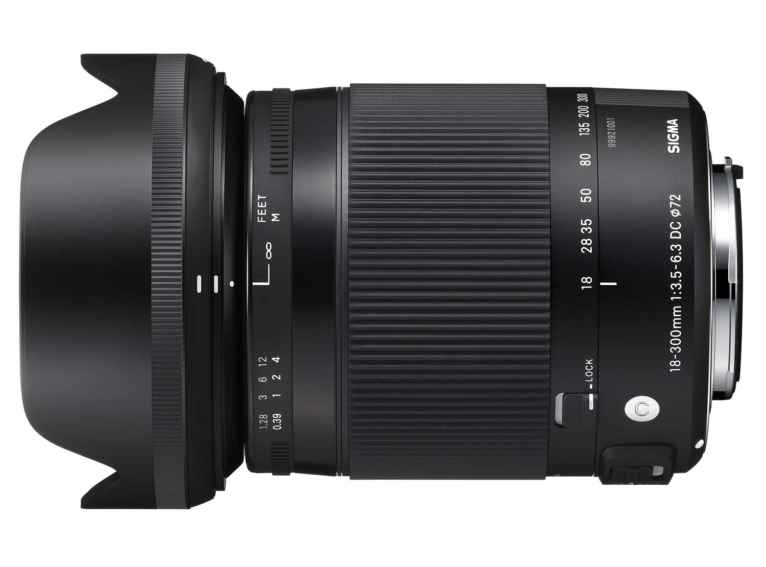 Объектив Sigma 18-300mm f/3.5-6.3 DC Macro OS HSM Contemporary for Nikon + Макролинза close-up lens AML72-01