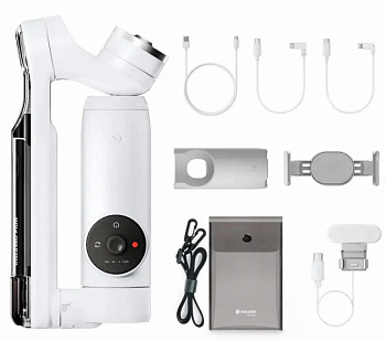 Электронный стабилизатор для смартфонов Insta360 Flow Creator Kit с функциями искусственного интеллекта (Белый)