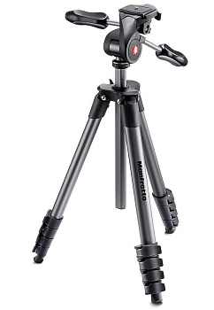 Штатив Manfrotto Compact Advanced с 3-осевой головой (MKCOMPACTADV-BK) черный