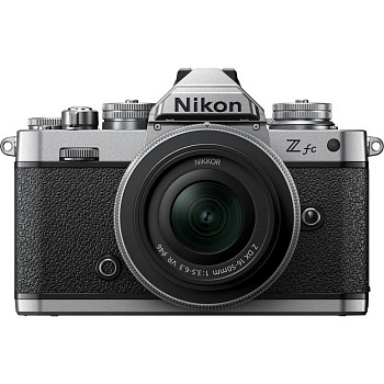 Цифровой фотоаппарат Nikon Z fc kit (Nikkor Z DX 16-50mm f/3.5-6.3 VR) Silver
