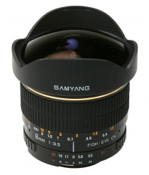 Неавтофокусный объектив Samyang 8mm f/3.5 AS IF MC Fish-eye CS Minolta/Sony A