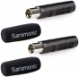 Комплект из 2-х микрофонов Saramonic SR-AXM3 (для переносных рекордеров, микшеров, видеокамер)