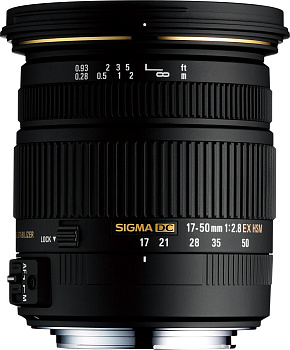 Объектив Sigma 17-50mm f/2.8 EX DC OS HSM Canon