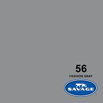 Фон бумажный Savage Fashion Gray (серый) 2,72x11 м