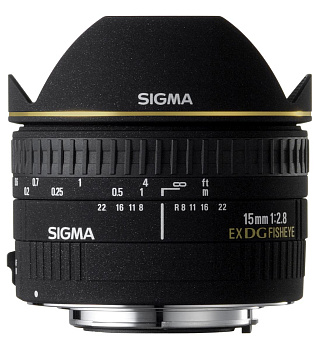 Объектив Sigma 15mm f/2.8 EX DG fisheye for Nikon