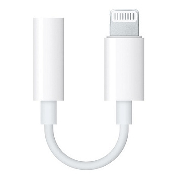 Переходник Apple Lightning to 3.5 mm Headphone Jack (для наушников)