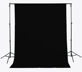 Фон тканевый Jinbei Cotton Background Cloth 1,5x2 м (черный)