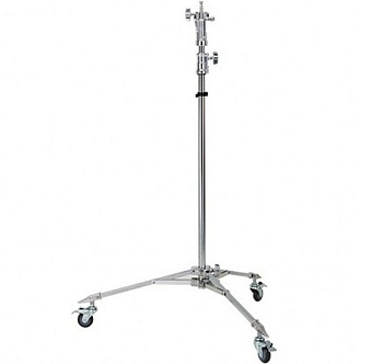 Профессиональная стойка для осветителя Jinbei JF-238A Steel Light Stand (на колесах)