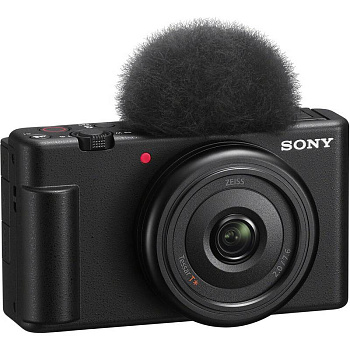 Камера Sony ZV-1F Black для ведения видеоблога (ZV1F/B) Multi-language, Russian