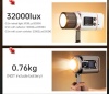 Профессиональный источник постоянного света JINBEI EF-60 RGB LED Light (2000-10000К, при 5500К: 8100 Lux (0,5м), Ra>95, TLCI>97) Grey Рефлектор в комплекте Standart