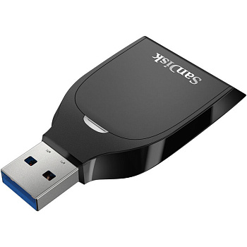 Картридер SanDisk SD UHS-I (SDDR-C531-GNANN) обеспечивает быструю скорость до 170 МБ/с