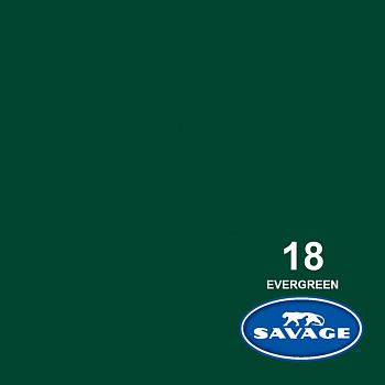 Фон бумажный Savage Evergreen (темно зеленый) 2,72x11 м