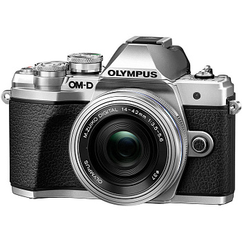 Цифровой фотоаппарат Olympus OM-D E-M10 Mark III kit (M.ZUIKO DIGITAL ED 14-42mm f/3.5-5.6 EZ) Silver