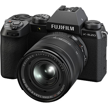 Цифровой фотоаппарат Fujifilm X-S20 kit (18-55mm f/2.8-4 R LM OIS) Black
