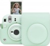 Подарочный набор Fujifilm Instax mini 12 Mint Green (фотоаппарат + кожаный чехол + пленка + фотоальбом + батарейки)