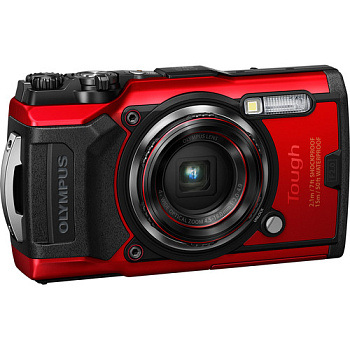 Компактный/подводный фотоаппарат Olympus Tough TG-6 (Red)