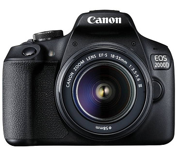 Цифровой фотоаппарат Canon EOS 2000D kit (EF-S 18-55mm f/3.5-5.6 III)